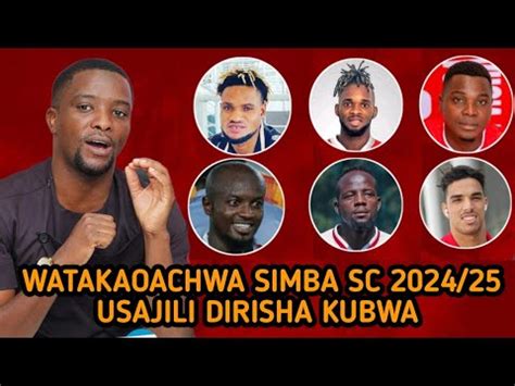 usajili simba 2024|Rasmi Simba Leo Imetangaza Wachezaji 5 Waliosajiliwa Usajili .